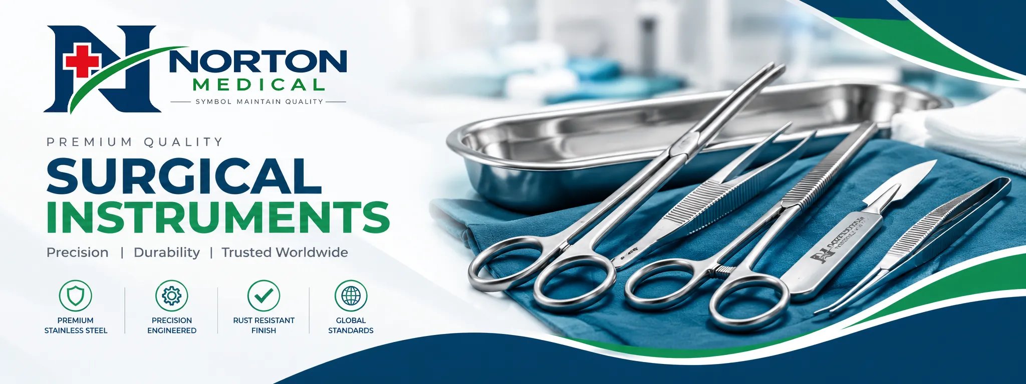 norton medical surgical instruments banner